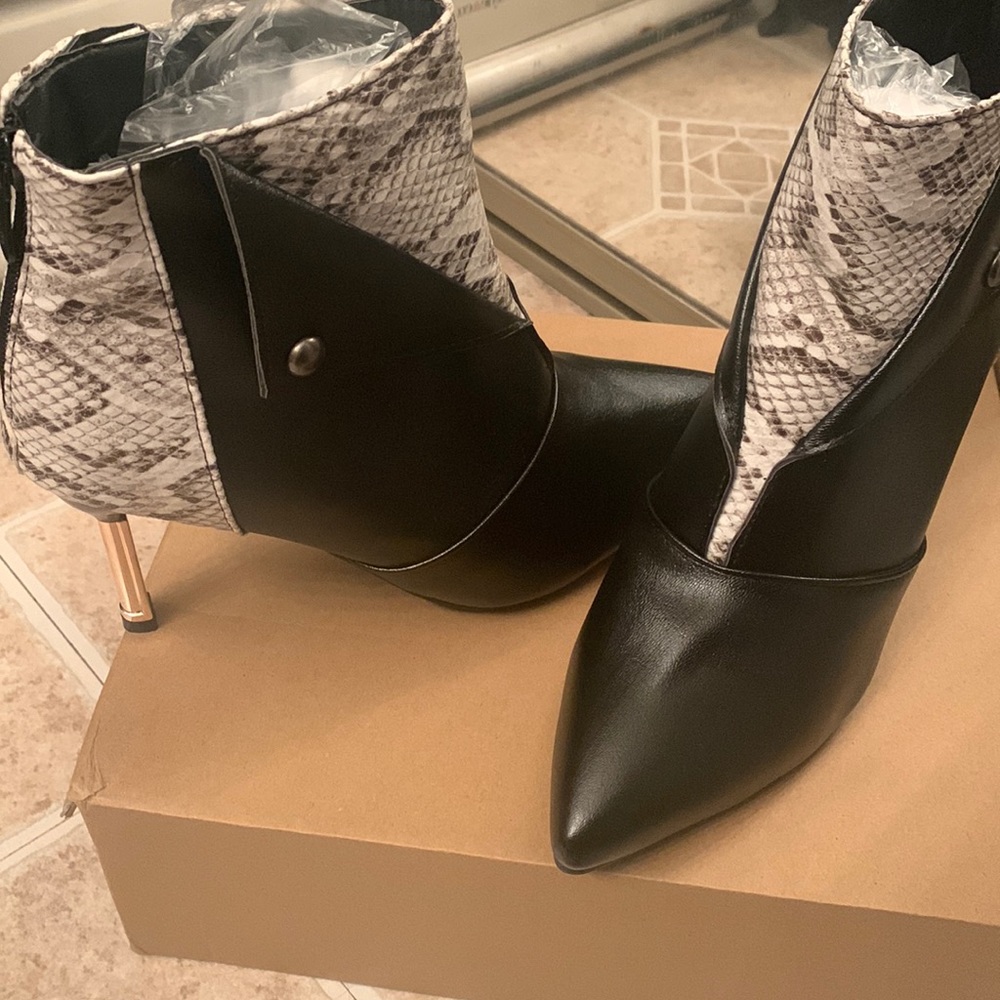 Brand new never worn booties